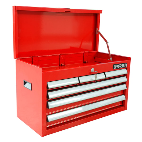 27" EX-Series 6-Drawer Super-Duty Top Chest Red Cabinet