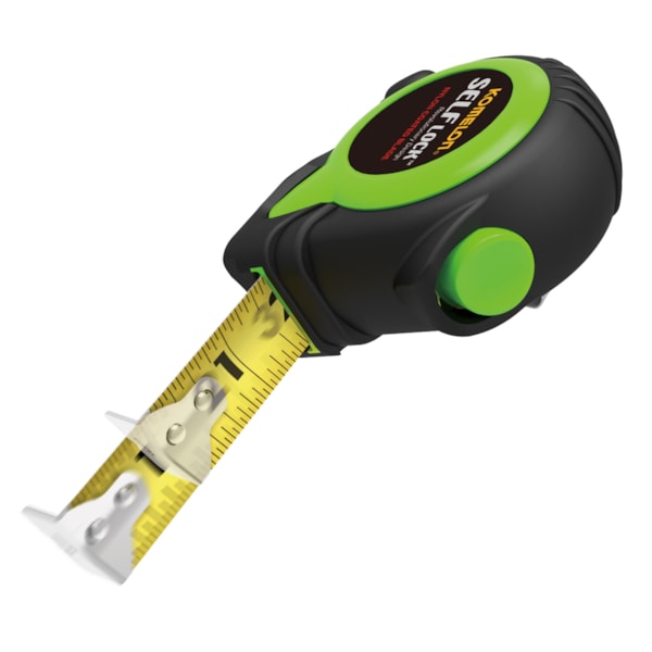25' x 1" Green Self Lock™ Inch & Engineer Tape Measure