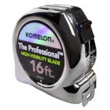 16' x 3/4" The Professional™ Chrome Case & Hi-Vis Blade Tape Measure thumbnail 2
