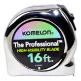 16' x 3/4" The Professional™ Chrome Case & Hi-Vis Blade Tape Measure thumbnail 3