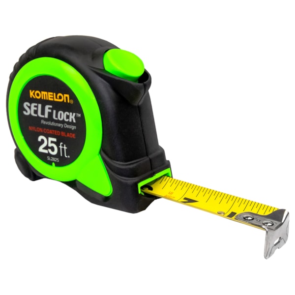 1" Green Self Lock™ Tape Measure