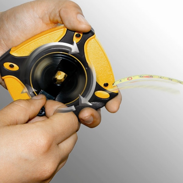 50' x 3/8" Gripper™ Closed Case Steel Long Tape Measure
