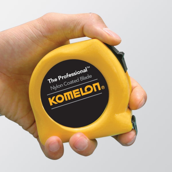 1" The Professional™ Yellow Case & Steel Blade Tape Measure