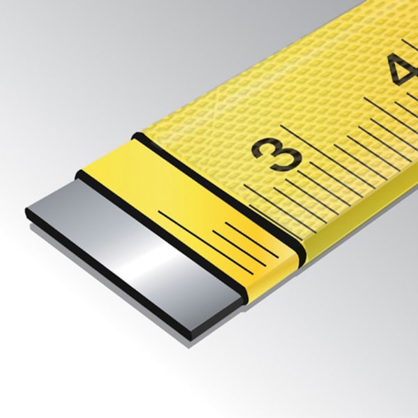 100' x 3/8"  Evolution Gripper™ ABS Closed Case & Hi-Vis Blade Long Tape Measure