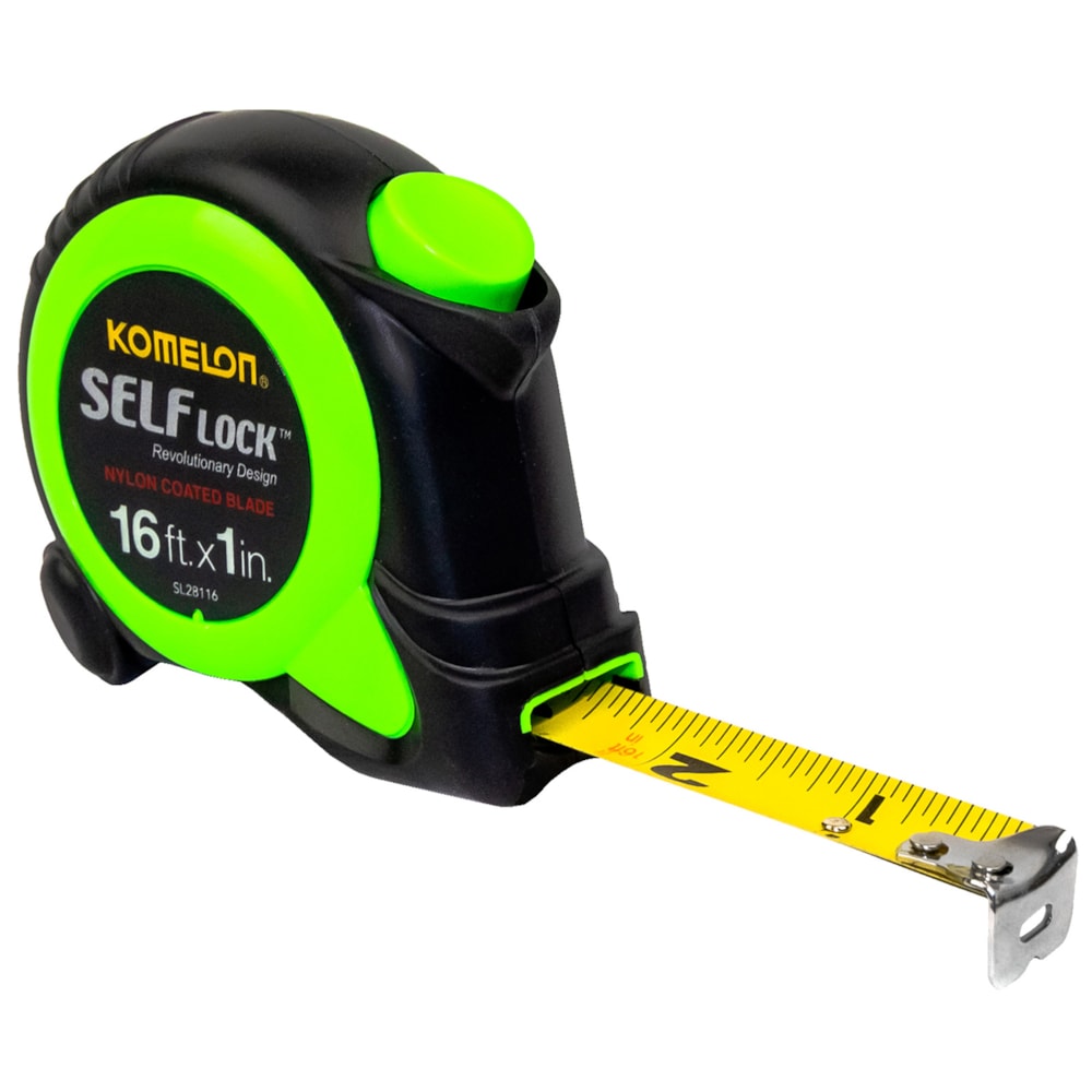 16' x 1" Green Self Lock™ Tape Measure