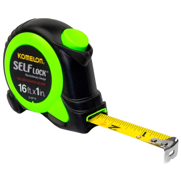 16' x 1" Green Self Lock™ Tape Measure
