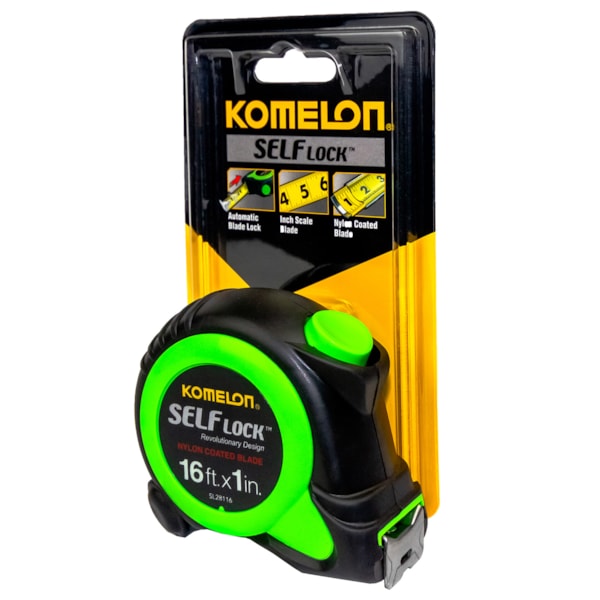 16' x 1" Green Self Lock™ Tape Measure