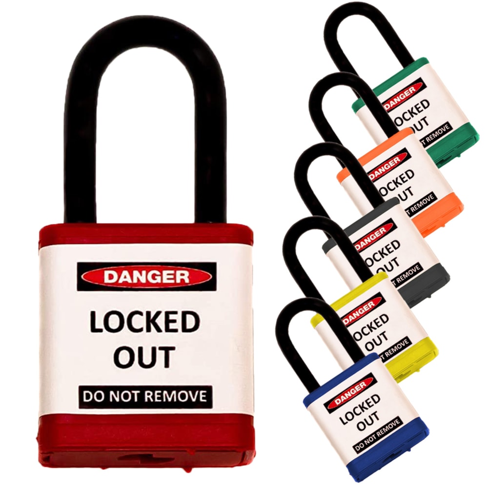 700 Series Safety 1-1/2" Shackle Lockout Padlock