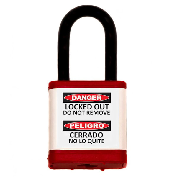 700 Series Safety 1-1/2" Shackle Lockout Padlock
