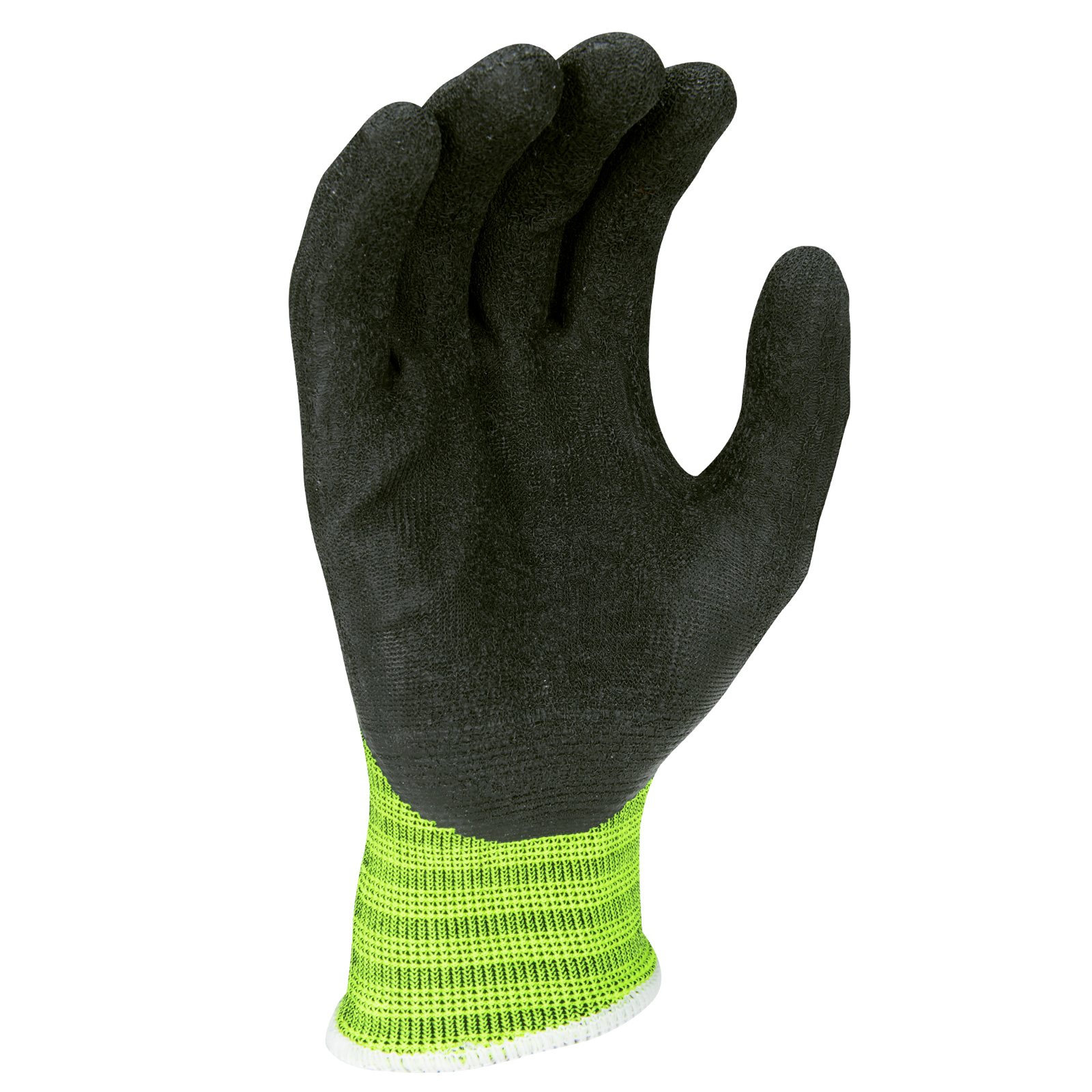 NSI Ruf-flex® Lite Hi-Vis Latex Palm Coated String Knit Gloves