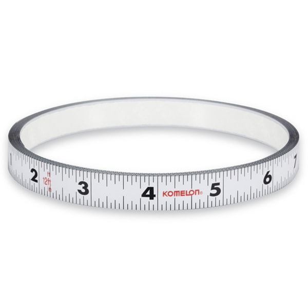 12' x 1/2" Self-Adhesive Stick & Measure Flat Tape