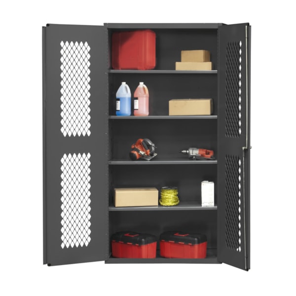 Cabinet, 24X36, 4 shelves, flush 14 Gauge
