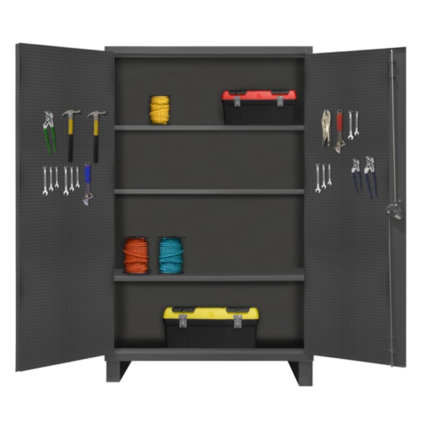 Cabinet, 24X48, 12 gauge, 3 shelves