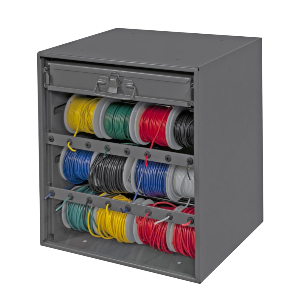 Wire and Terminal Storage Cabinet 15.1875"W X 11.875"D X 16.4375"H