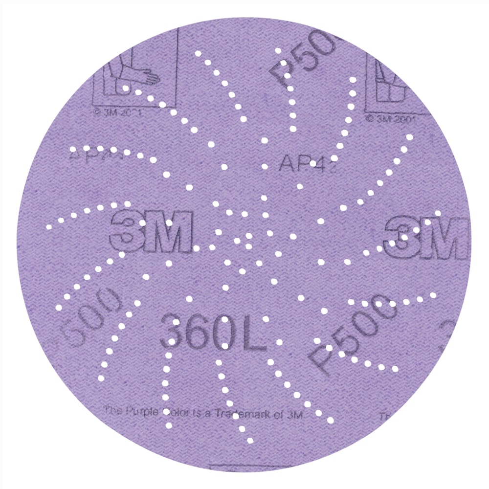 Hookit™ Clean Sanding Disc 360L, 20827, 3 in P600, 100 per inner 500 per case