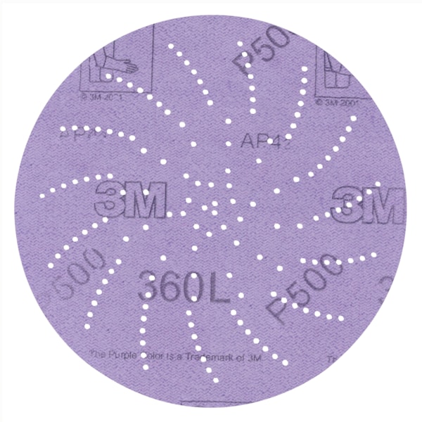 Hookit™ Clean Sanding Disc 360L, 20827, 3 in P600, 100 per inner 500 per case