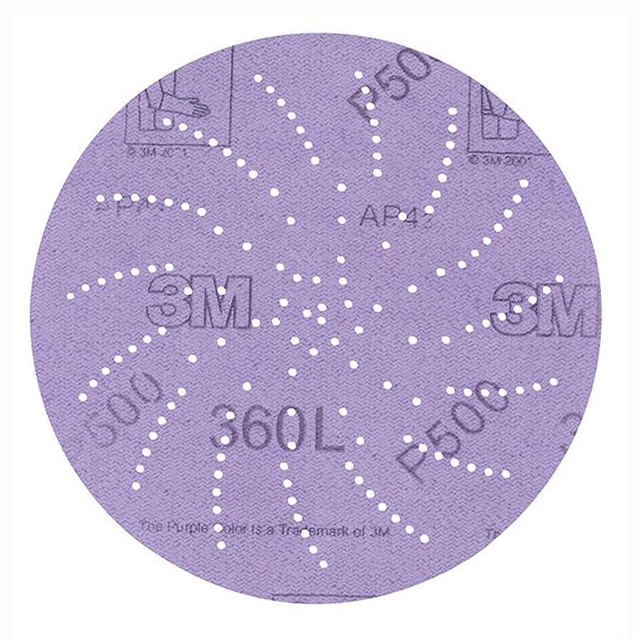 Clean Sanding Disc 360L, 5 in P320, 100 per inner 500 per case