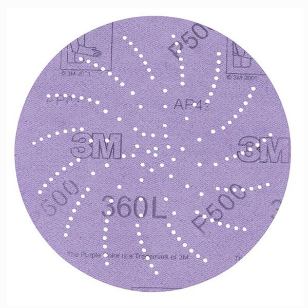 Clean Sanding Disc 360L, 5 in P320, 100 per inner 500 per case