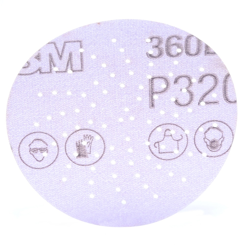 Clean Sanding Disc 360L, 20824, 3 in P320, 100 per inner 500 per case