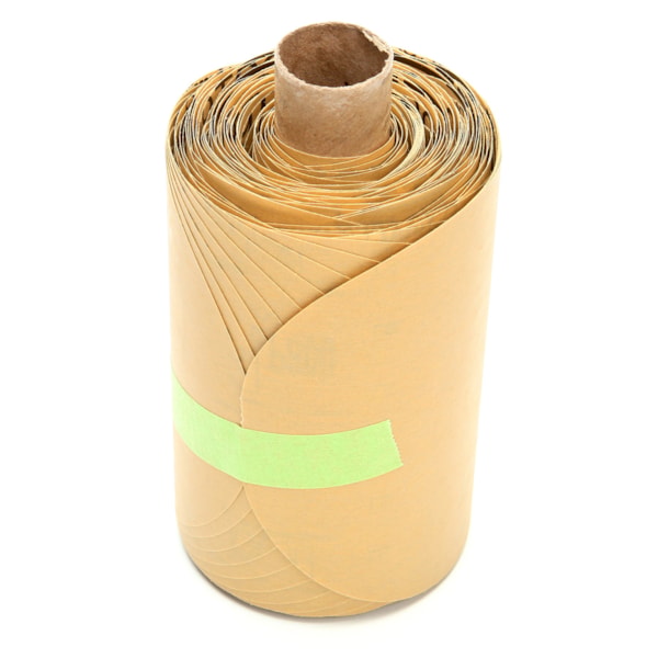 Stikit™ Gold Paper Disc Roll 216U, 5 in x NH P800 A-weight, 175 Discs per Roll 6 rolls per case