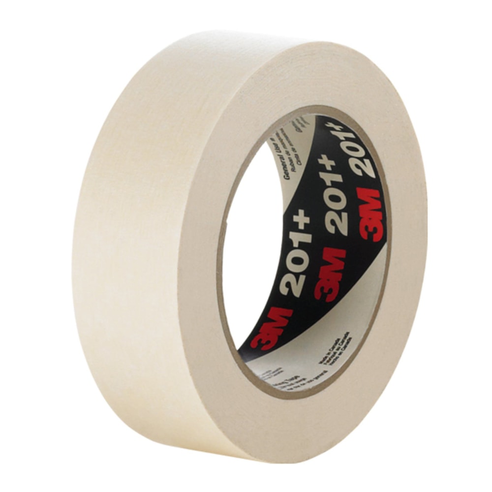 General Use Masking Tape 201+ Tan Roll, 48 mm x 55 m, 24 per case Bulk