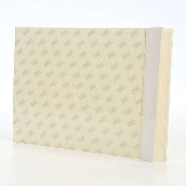 Tape Sheets 822 Clear, 4 in x 6 in, 40 pads per inner 5 inners per case 200 pads per case Bulk