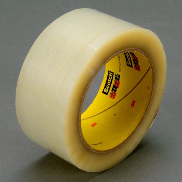 Scotch® Box Sealing Tape 355 Clear, 48 mm x 50 m, 6 per inner box 36 per case Bulk