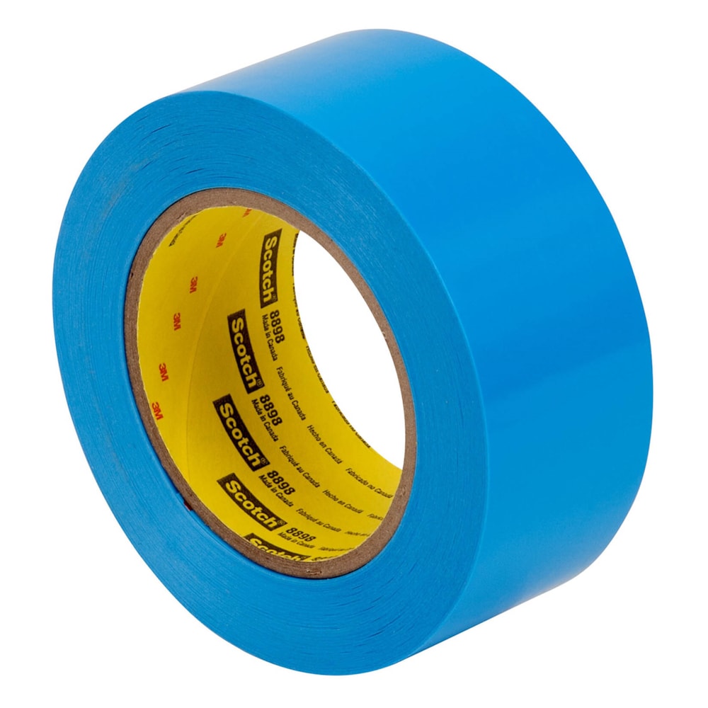 Scotch® Strapping Tape 8898 Blue, 24 mm x 55 m, 36 rolls per case