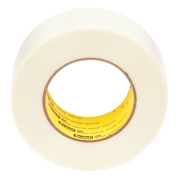 Scotch® Filament Tape 898 Clear, 18 mm x 55 m, 48 per case Bulk