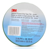 General Purpose Vinyl Tape 764 Green, 2 in x 36 yd 5.0 mil, 24 per case Bulk thumbnail 3