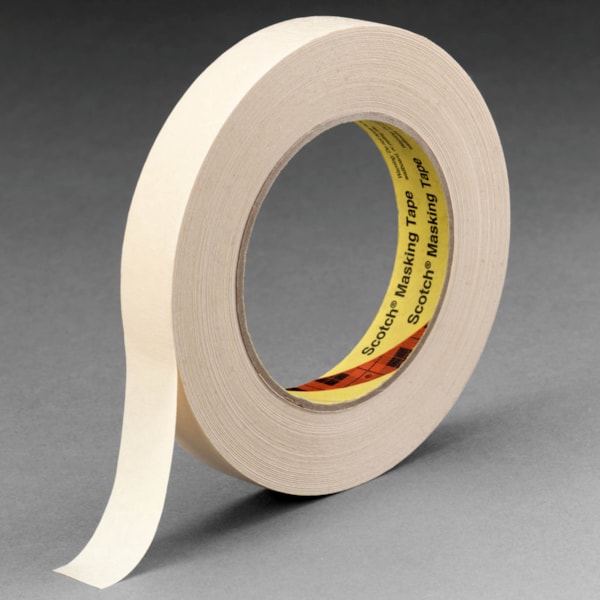 High Performance Masking Tape 232 Tan, 48 mm x 55 m 6.3 mil, 24 per case Bulk