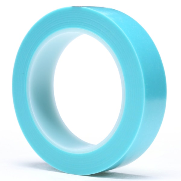Scotch® High Temperature Fine Line Tape 4737T Translucent Blue, 1 in x 36 yd 5.4 mil, 36 per case Bulk