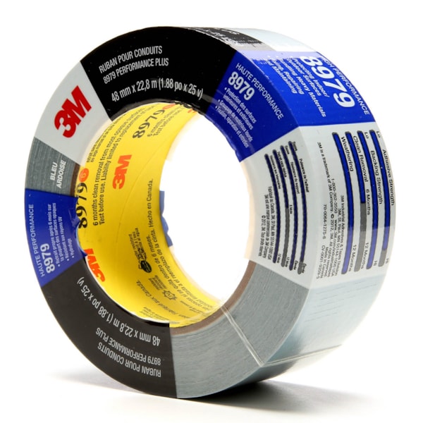 Performance Plus Duct Tape 8979 Slate Blue, 48 mm x 22.8 m 12.1 mil, 12 per case, Conveniently Packaged