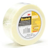 Scotch® Bi-Directional Filament Tape 8959 Transparent, 50 mm x 50 m, 18 individually wrapped rolls per case Conveniently Packaged thumbnail 1