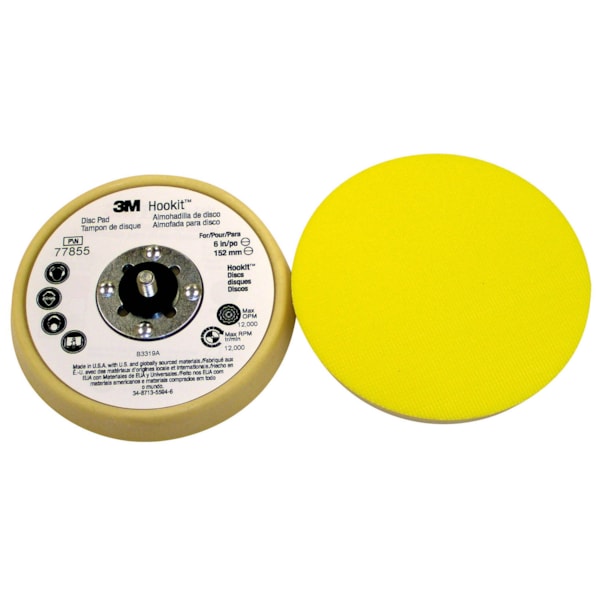 Hookit™ Low Profile Finishing Disc Pad 77855, 5 in x 11/16 in 5/16-24 External, 10 per case