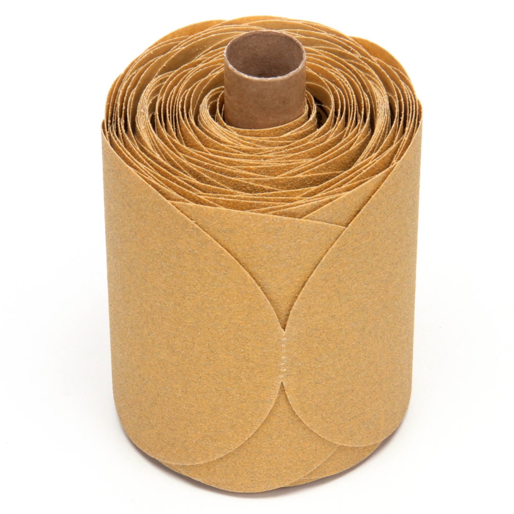 Stikit™ Gold Paper Disc Roll 216U, 5 in x NH P80 A-weight, 125 discs per roll 10 rolls per case