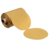 Stikit™ Gold Paper Disc Roll 216U, 5 in x NH P80 A-weight, 125 discs per roll 10 rolls per case thumbnail 2