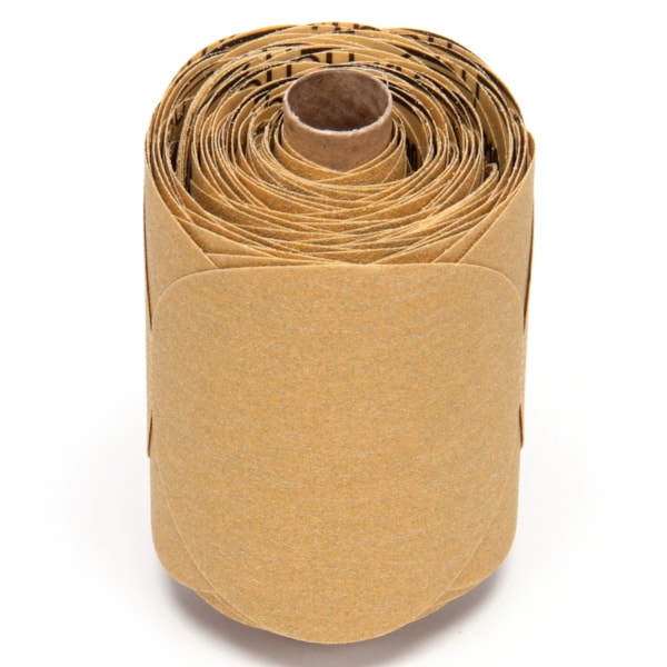Stikit™ Gold Paper Disc Roll 216U, 5 in x NH P100 A-weight, 125 discs per roll 10 rolls per case