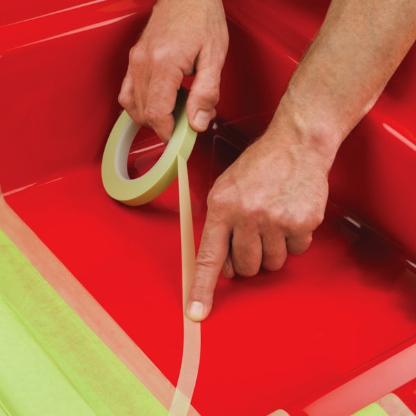 Performance Masking Tape 2380 Tan, 36 mm x 55 m 7.2 mil, 24 per case