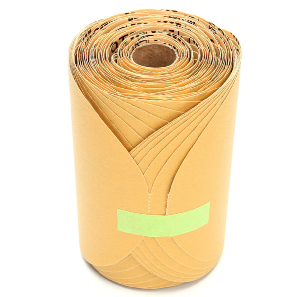 Stikit™ Gold Paper Disc Roll 216U, 5 in x NH P600 A-weight, 175 Discs per Roll 6 rolls per case