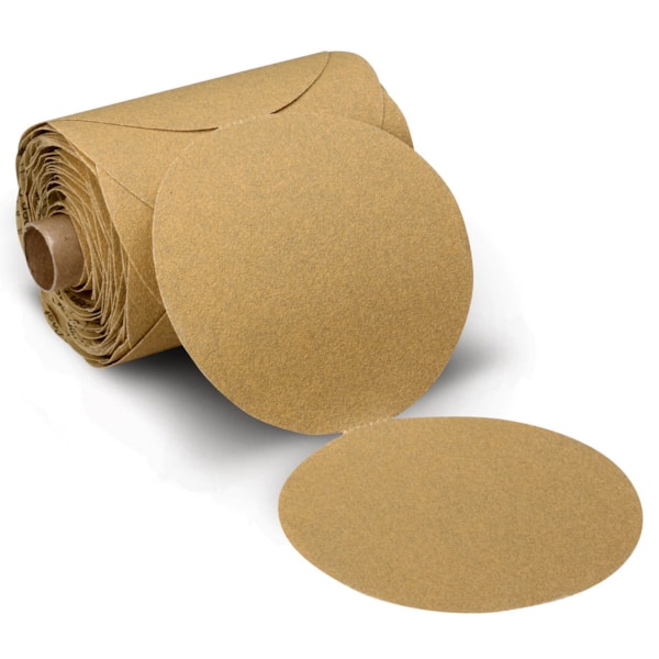 Stikit™ Paper Disc Roll 236U, 5 in x NH P150 C-weight, 100 discs per roll 4 rolls per case