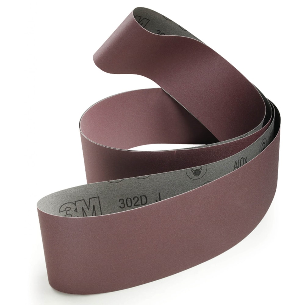 Cloth Belt 302D, 3 in x 132 in P240 J-weight, 25 per inner 50 per case