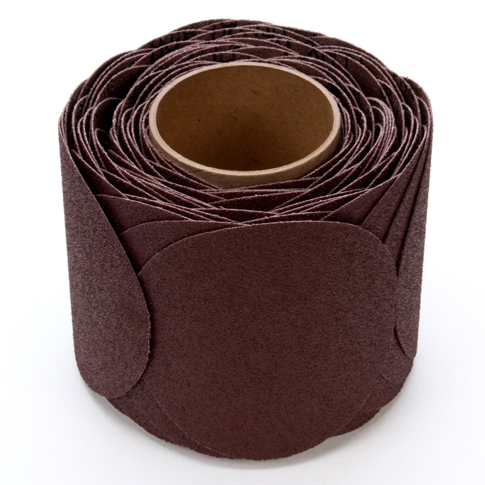 Stikit™ Cloth Disc Roll 341D, 5 in x NH 60 X-weight, 100 discs per roll 4 rolls per case