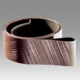 Trizact™ Cloth Belt 307EA, 1 in x 132 in A6 JE-weight Scalloped, 200 per case thumbnail 1