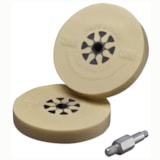 Stripe Off Wheel 07498, 4 in x 5/8 in with Mandrel, 5 per case thumbnail 1
