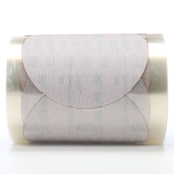 Microfinishing PSA Film Type D Disc Roll 366L, 5 in x NH 60 Micron, 125 discs per roll 4 rolls per case