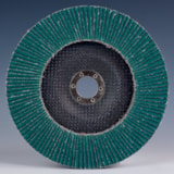Flap Disc 577F, T27 Giant 4-1/2 in x 7/8 in 80 YF-weight, 10 per case thumbnail 1