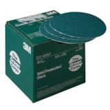 Green Corps™ Stikit™ Production™ Disc, 01547, 6 in, 40E, 100 discs per box, 5 boxes per case thumbnail 1