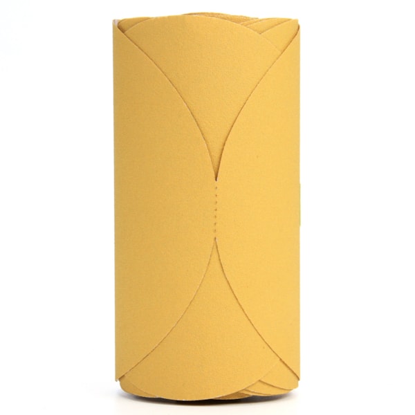Stikit™ Gold Film Disc Roll, 01331, 6 in, P120, 75 discs per roll, 6 rolls per case