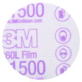 Hookit™ Finishing Film Disc, 00907, 3 in, P1500, 50 discs per box, 4 boxes per case thumbnail 1